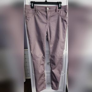 INC Purple Jeans Skinny Leg Size 8
